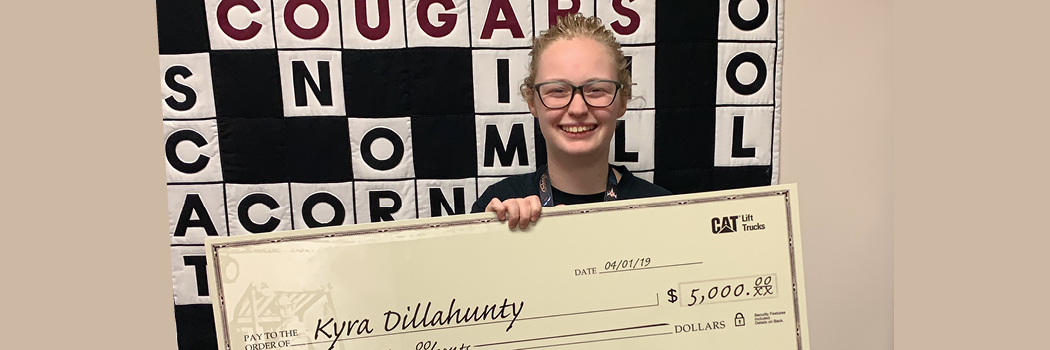 Cat Lift Scholarship Winner